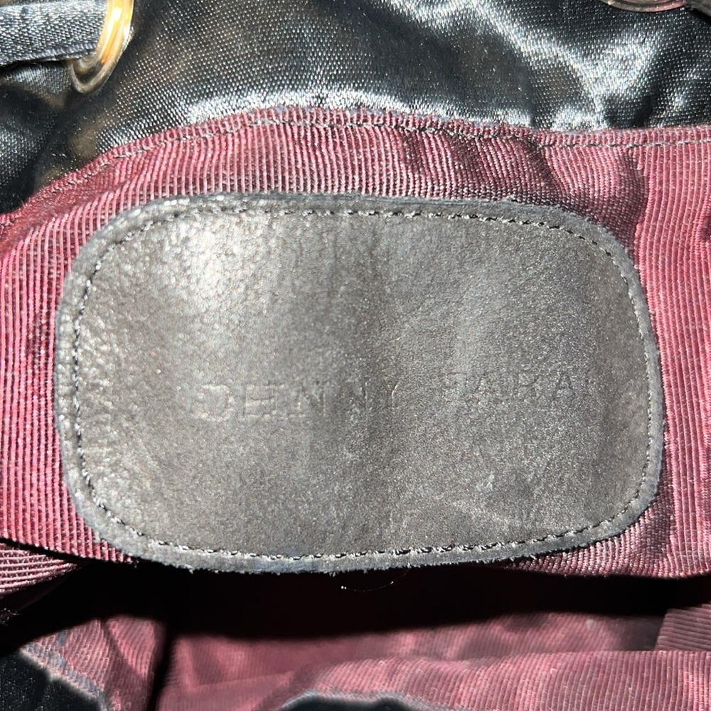 JOHNNY FARAH SATIN DRAWSTRING BAG/ VINTAGE - Picture 7 of 10